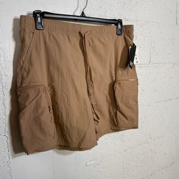 DR Essentials Men's Tan Zip Pocket Cargo Shorts Size large $52 - Picture 2 of 6